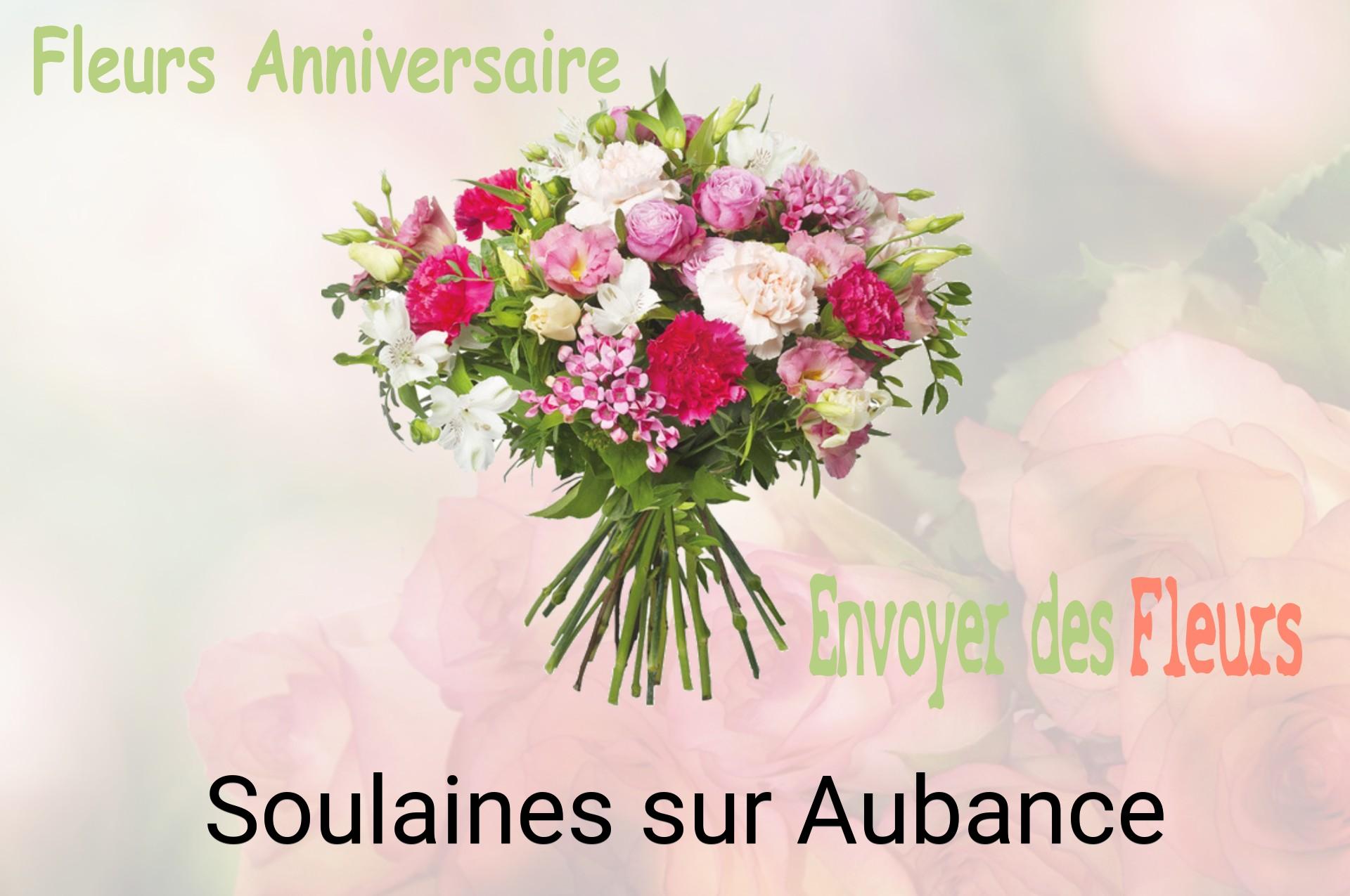 Bouquet de fleurs d’anniversaire livré à Soulaines-sur-Aubance
