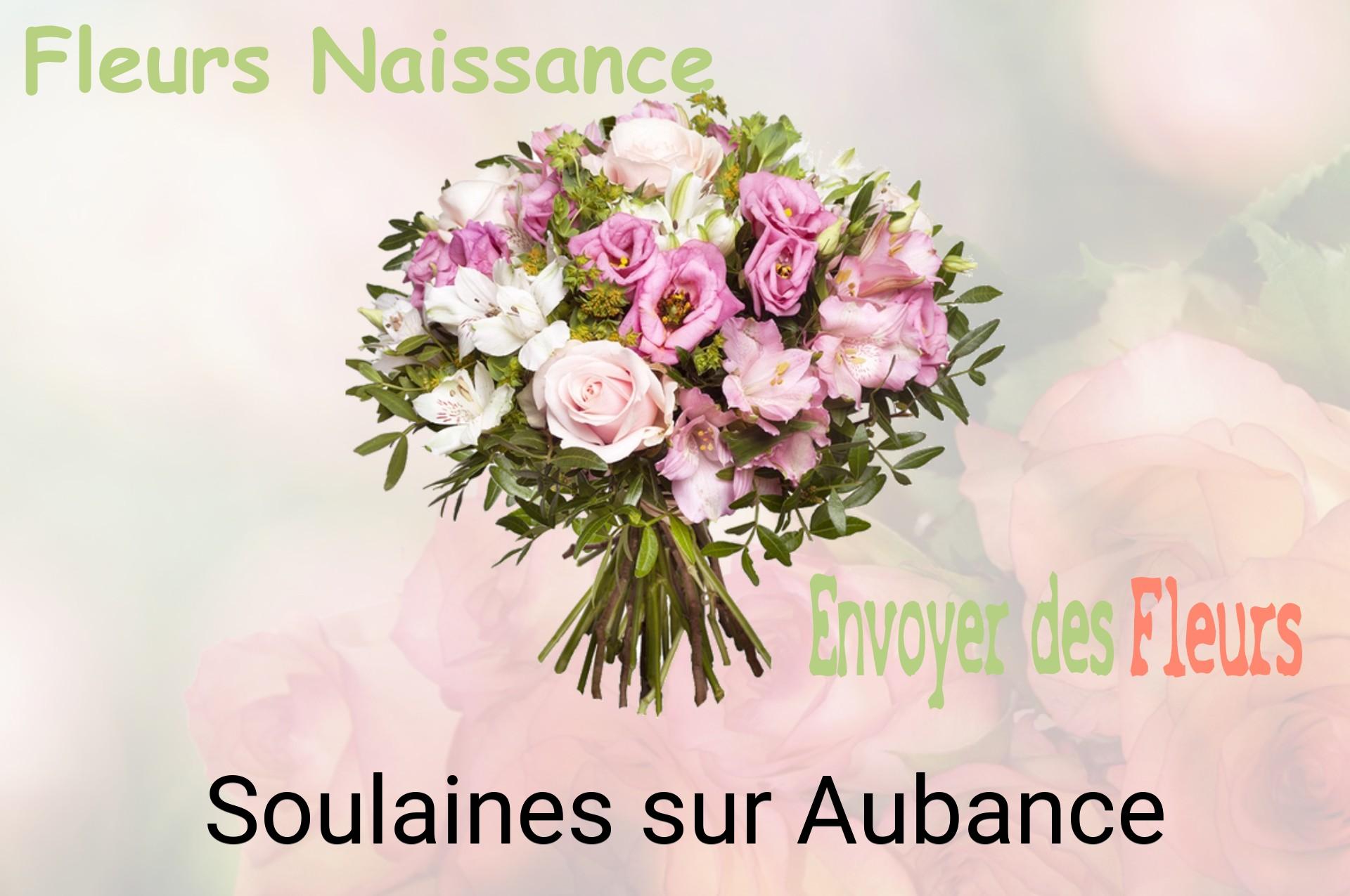 Bouquet de fleurs de naissance livré à Soulaines-sur-Aubance